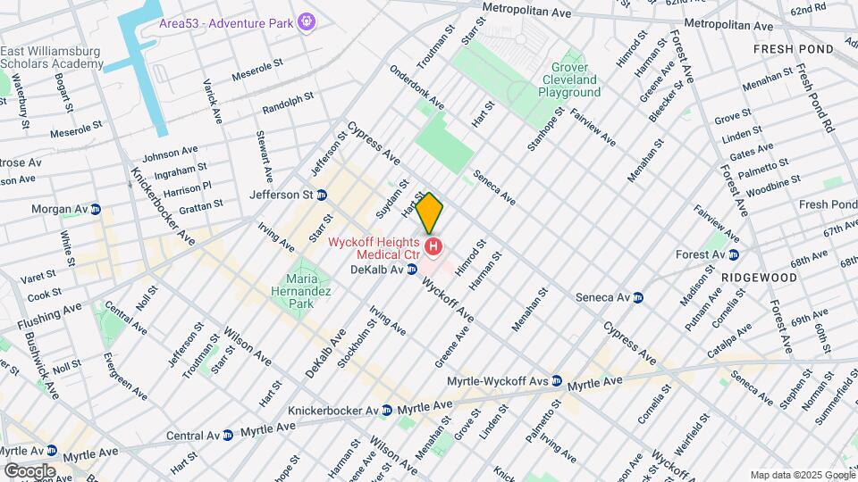 138 Saint Nicholas Ave Mapa y Detalles de la Ubicación