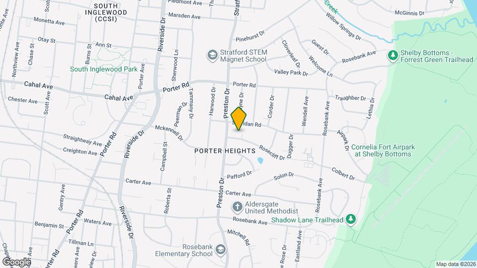 2003 Rosecliff Dr, Unit 2 Map and Location Details