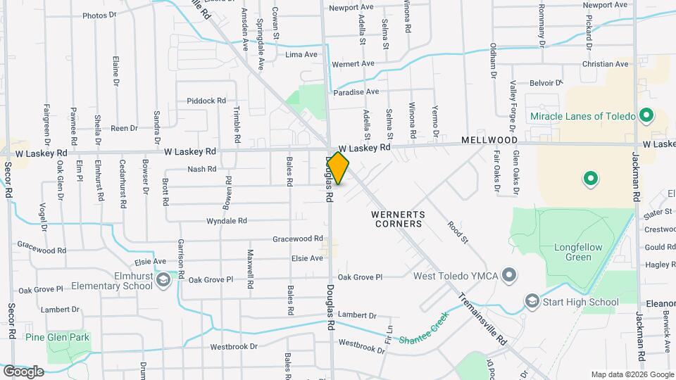 4836 Douglas Rd Map and Location Details