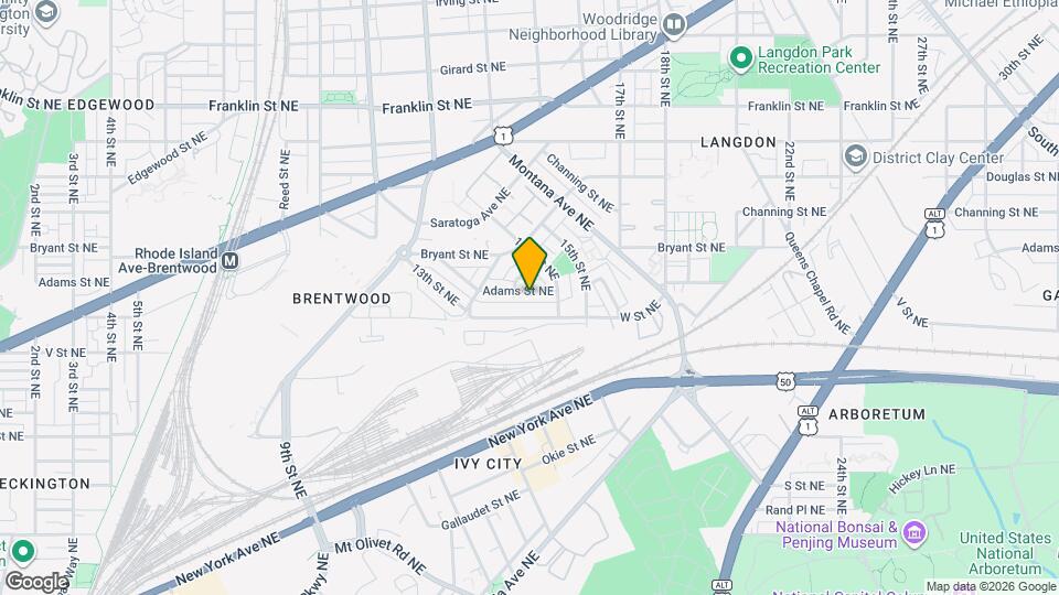 1357 Adams St NE, Unit 4 Mapa y Detalles de la Ubicación