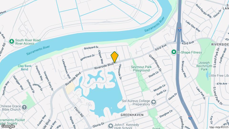 6239 Riverside Blvd, Unit 3 Map and Location Details