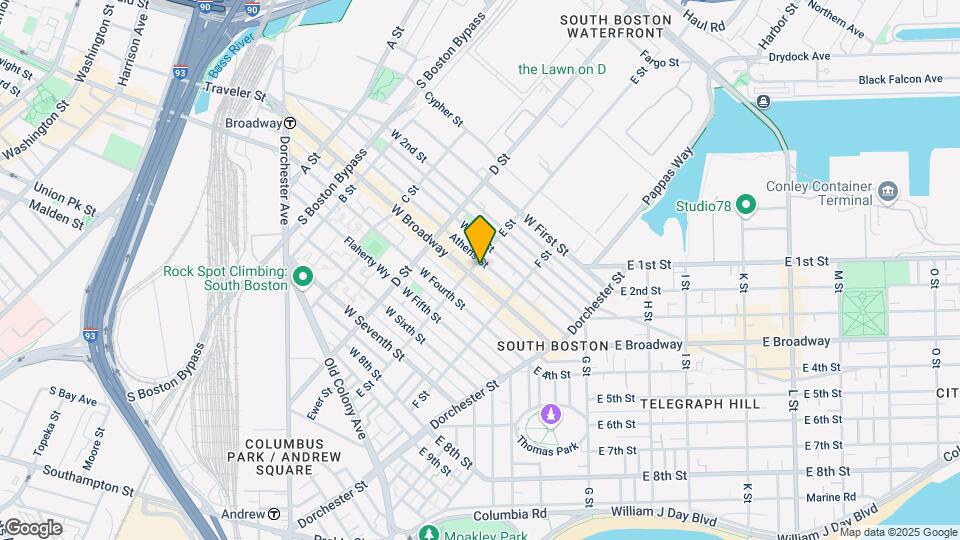 376 W Broadway, Unit 7 Map and Location Details