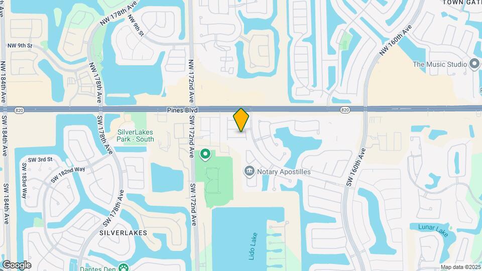 16839 SW 1st Manor Map and Location Details