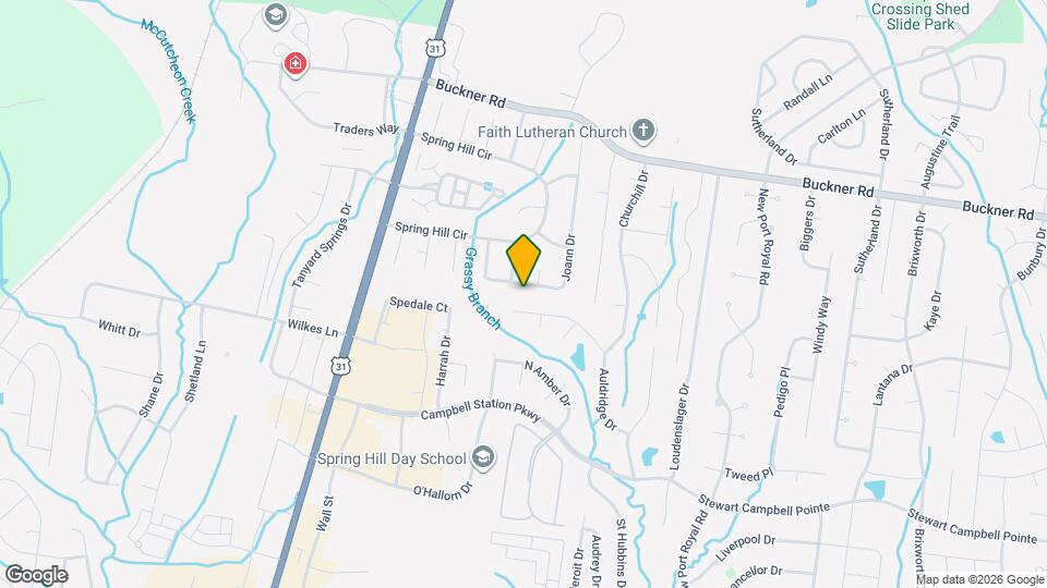 2227 Joann Dr Map and Location Details