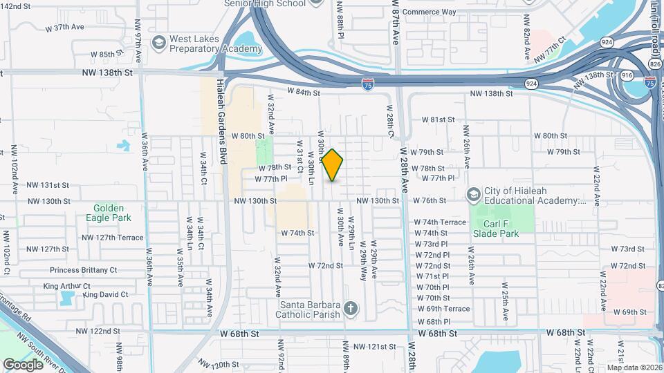 3011 W 76th St Map and Location Details