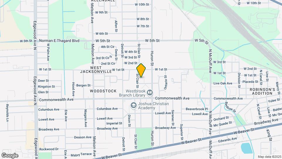 NEW JAX APTS II Map and Location Details