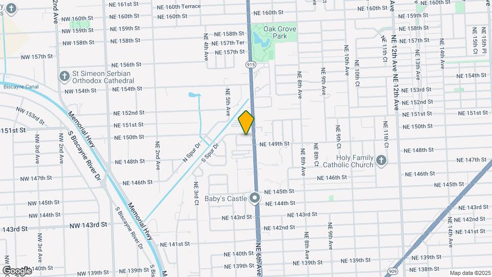 592 NE 150th St Map and Location Details