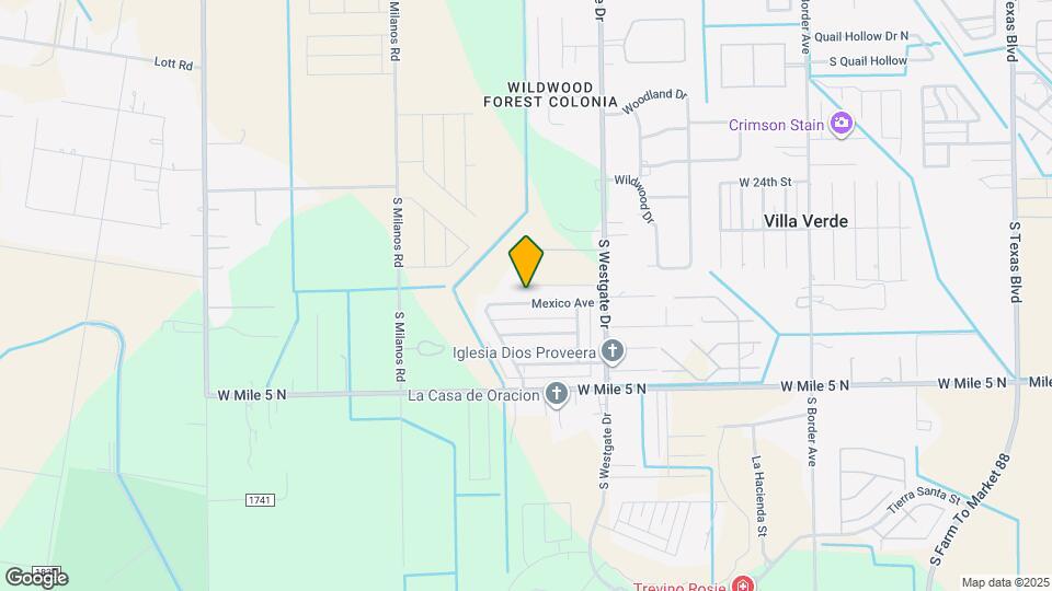 2002 Mexico Ave Mapa y Detalles de la Ubicación