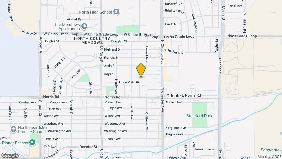 218 Linda Vista Dr Map and Location Details