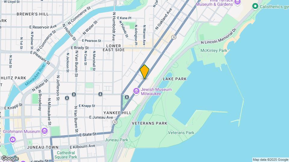1522 N Prospect Ave Map and Location Details