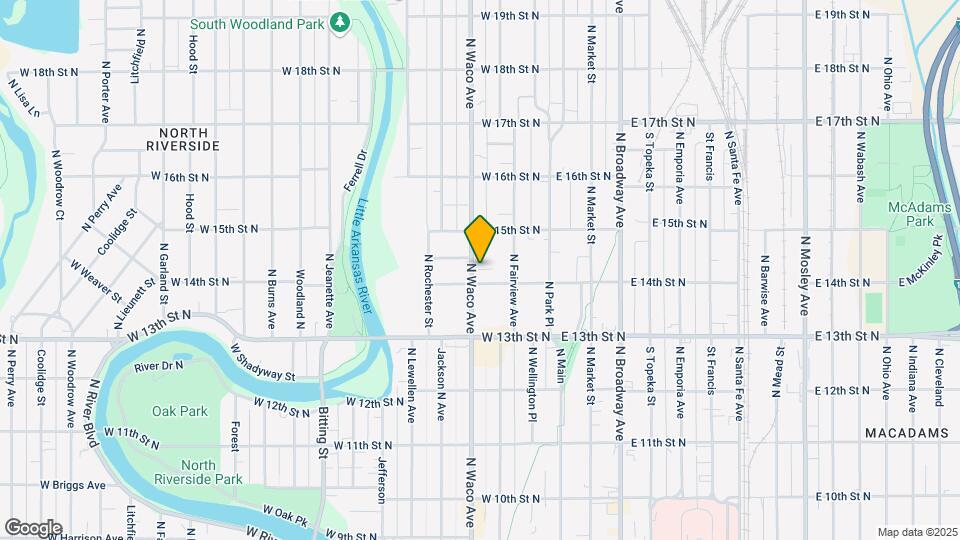 1506-1510 N Waco Ave Map and Location Details