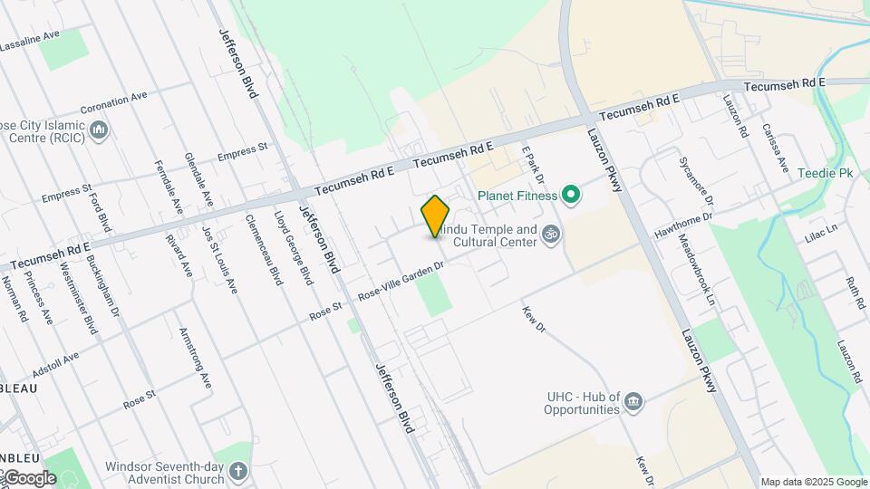 6595 Thornberry Crescent Map and Location Details