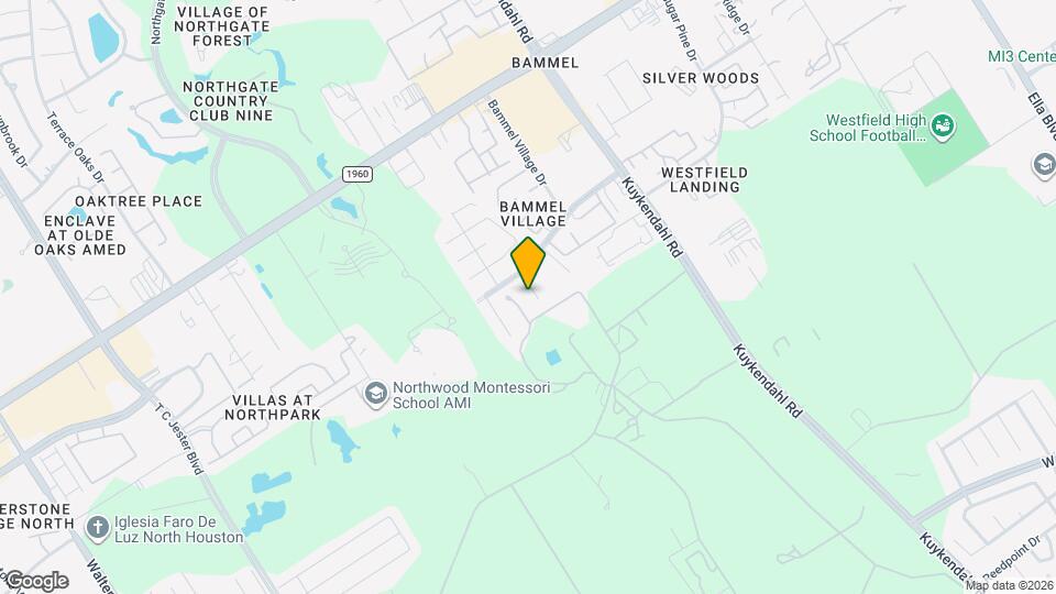 15427 Bammel Fields Ct Map and Location Details