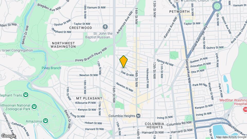 3527 Center St NW Map and Location Details
