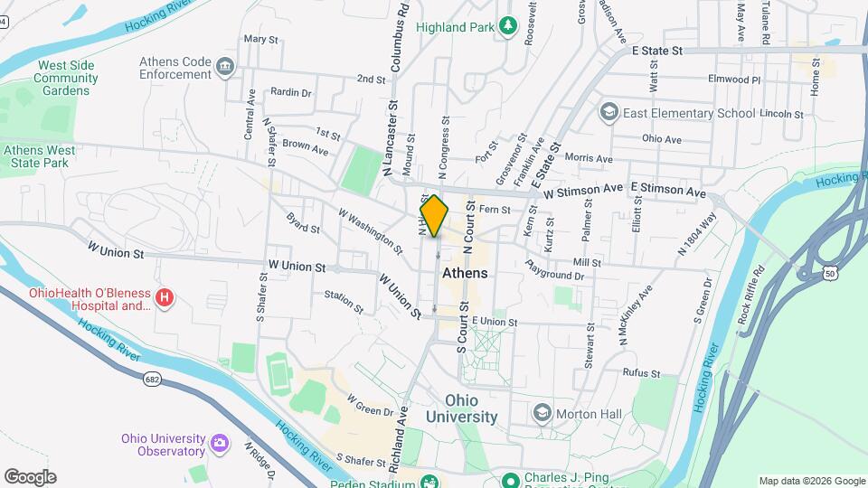 25 N Congress St, Unit 25A Map and Location Details