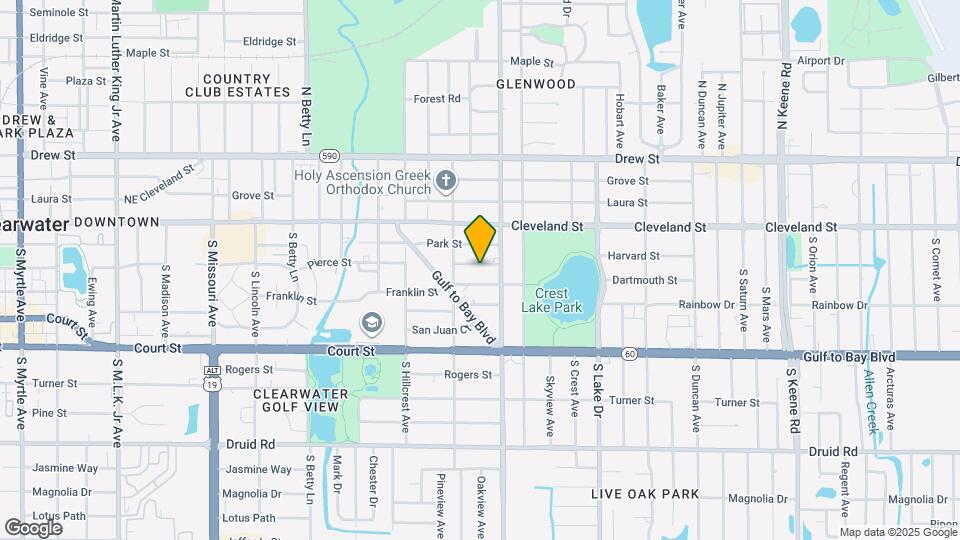 1477 Pierce St Map and Location Details