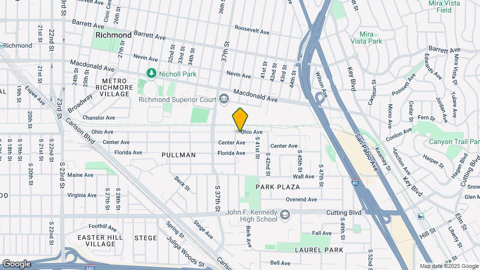 3920-3924 Ohio Ave Mapa y Detalles de la Ubicación