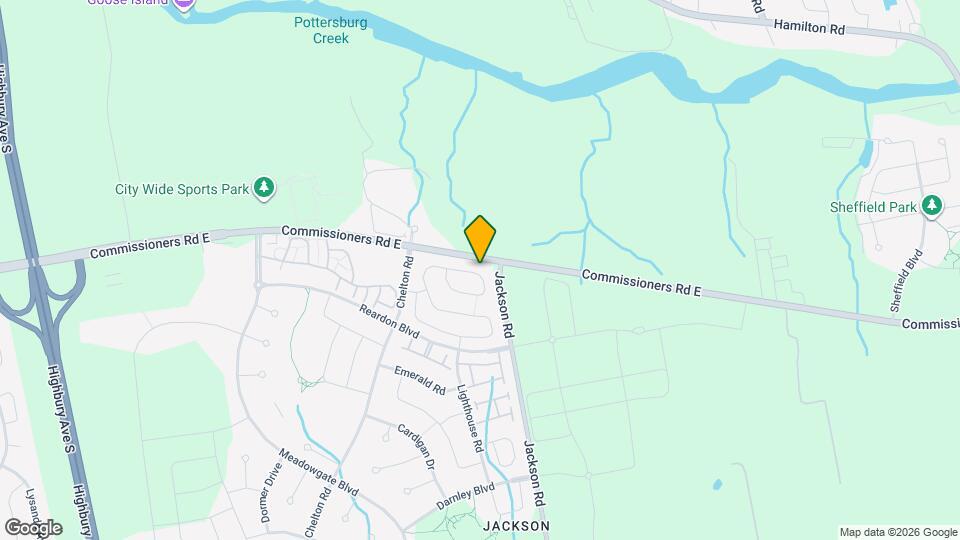 689 N Leaksdale Cir Map and Location Details