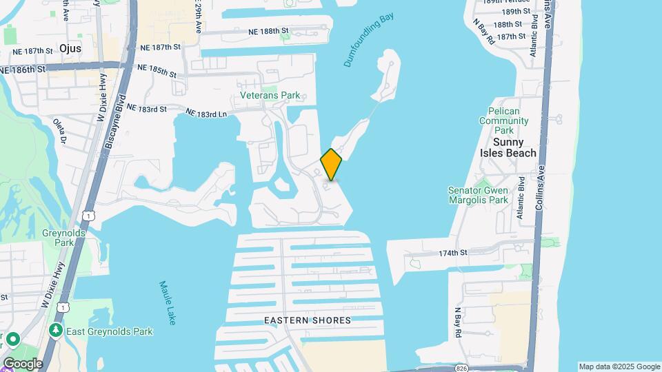 Williams Island 3000 Mapa y Detalles de la Ubicación