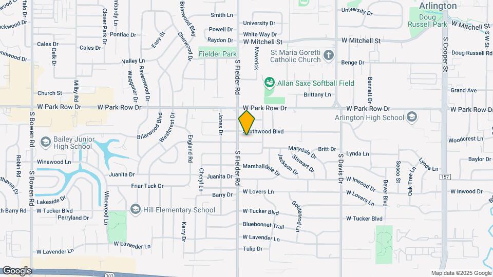 1521 Larkspur Dr Map and Location Details