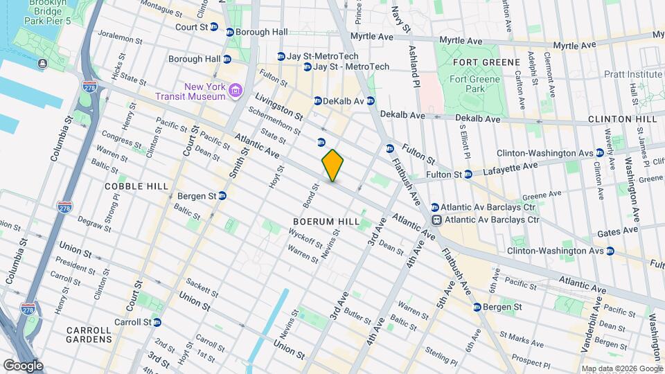 426 Atlantic Ave Map and Location Details