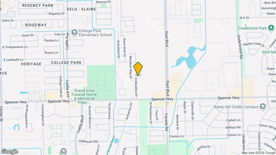 4713 E Meadow Dr Map and Location Details