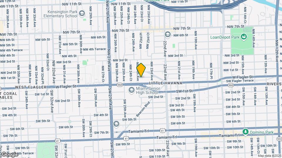 2380 NW Flagler Terrace Map and Location Details