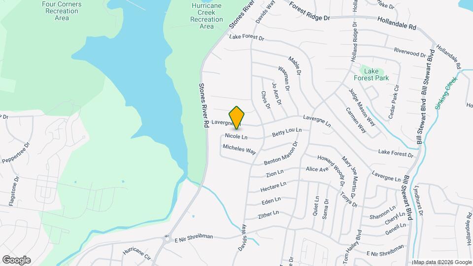 1316 Nicole Ln Map and Location Details