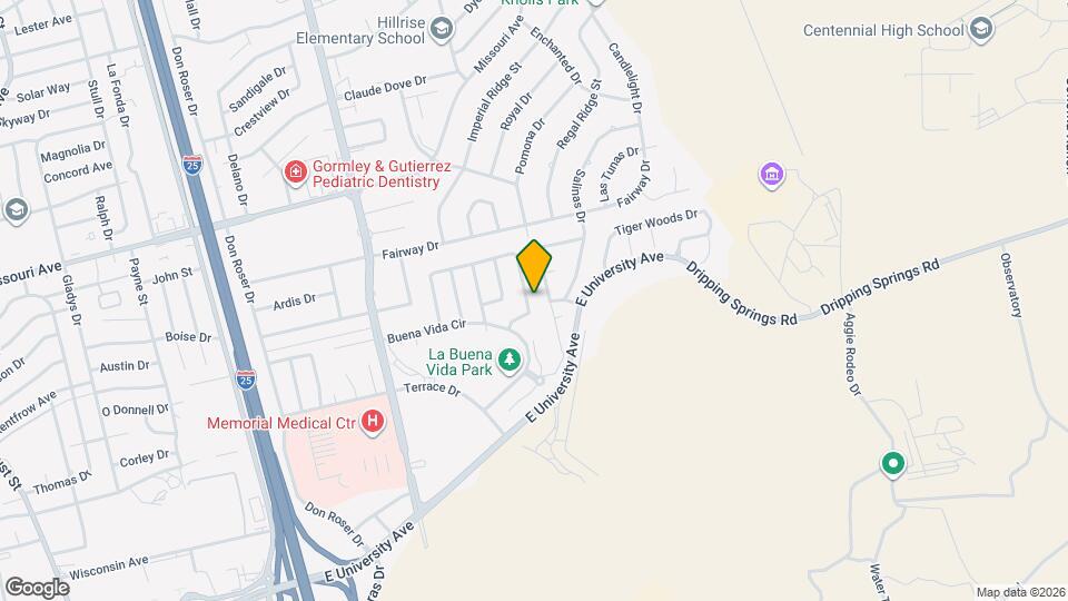 1520 Pebble Beach Rd Map and Location Details