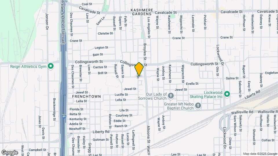 4122 Tiffin St Map and Location Details