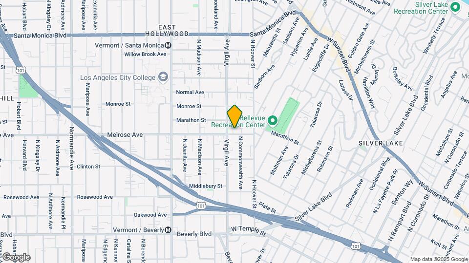 3969 Melrose Ave Mapa y Detalles de la Ubicación