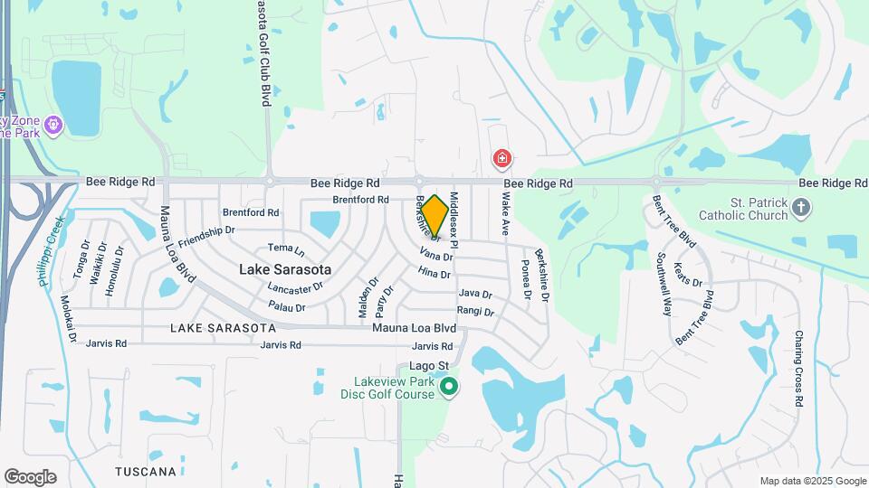4000 Berkshire Dr Map and Location Details