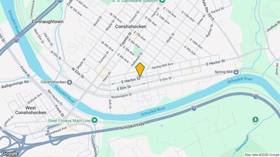 367 E Hector St Mapa y Detalles de la Ubicación