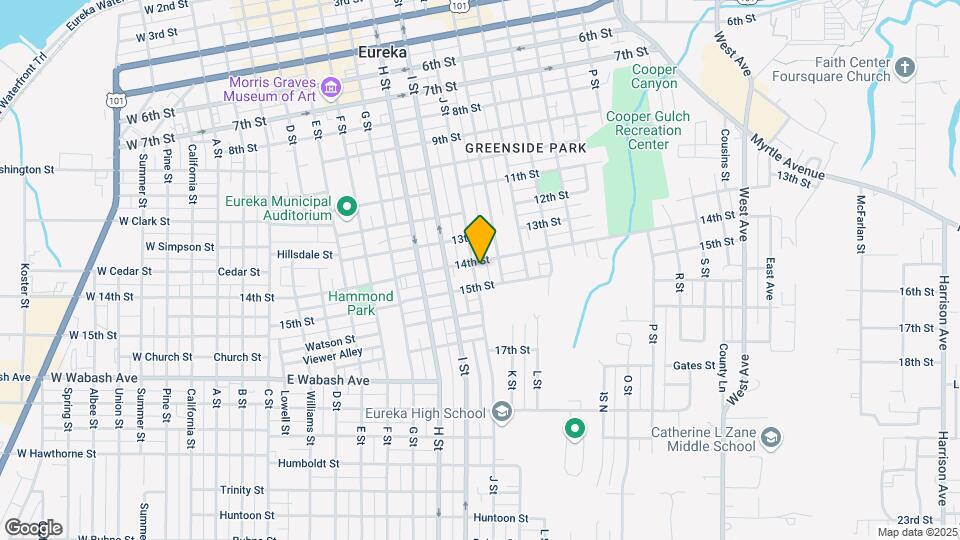 1407 J St Map and Location Details