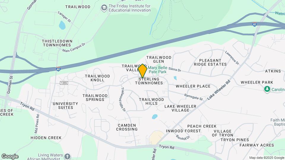 2106 Trailridge Ct Map and Location Details