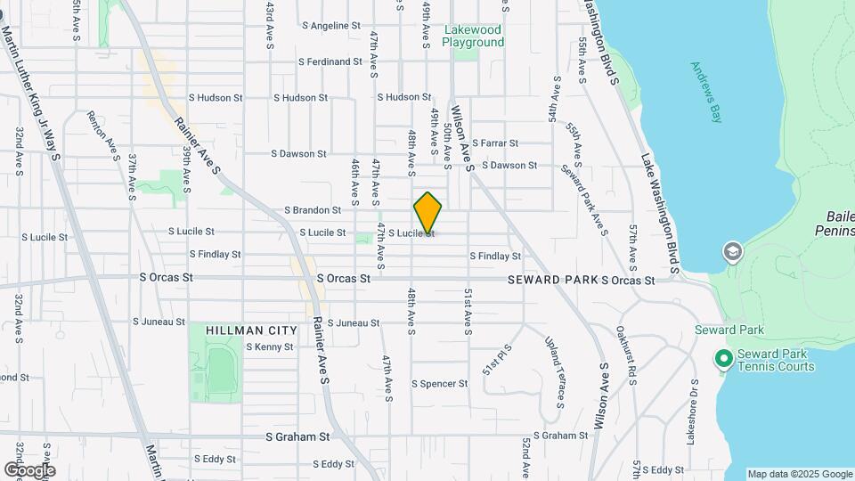 4817 S Lucile St Map and Location Details