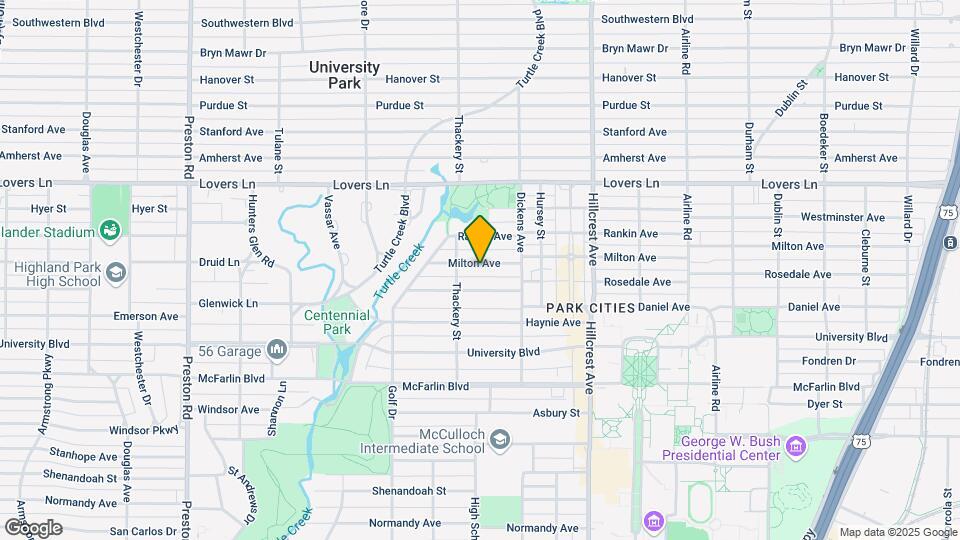 3537 Milton Ave Map and Location Details