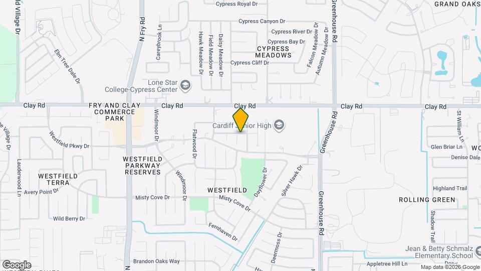 3922 Coral Shadows Dr Map and Location Details