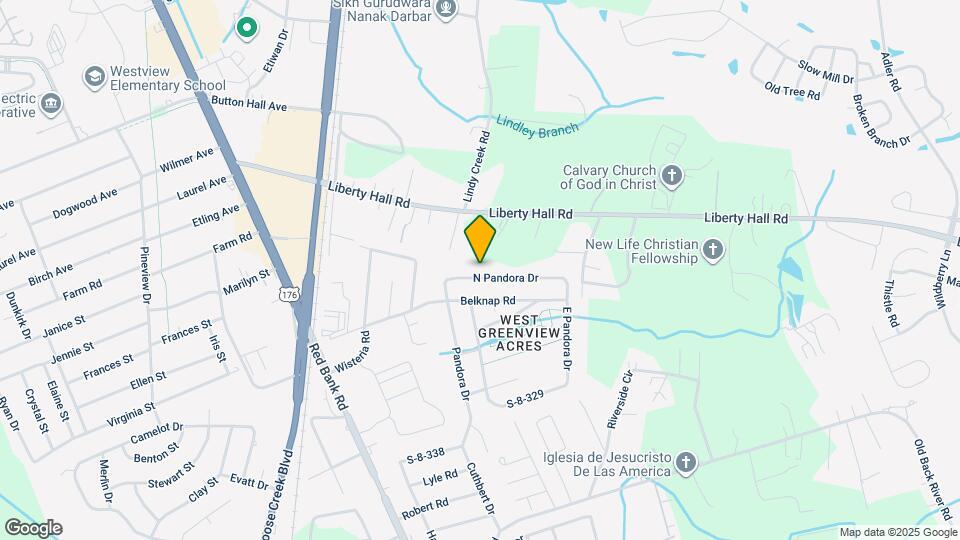 221 N Pandora Dr Mapa y Detalles de la Ubicación