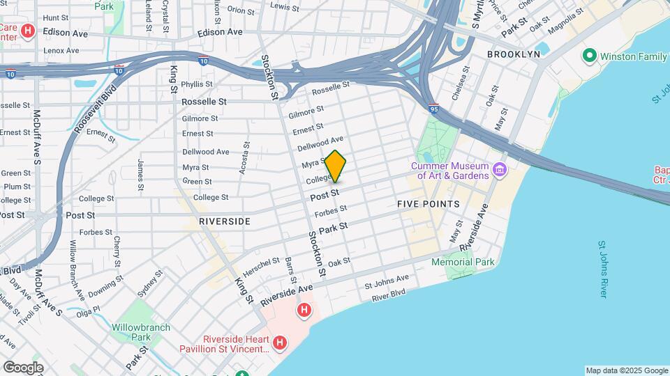 2259 Post St Map and Location Details