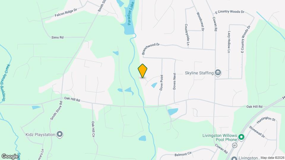 25 Dove Point Cir Map and Location Details