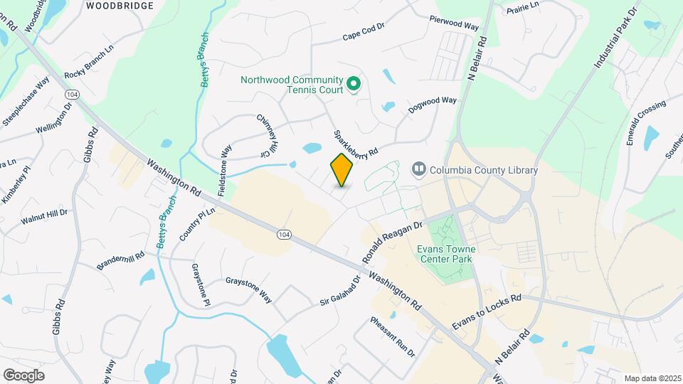 710 Faircloth Ct Map and Location Details