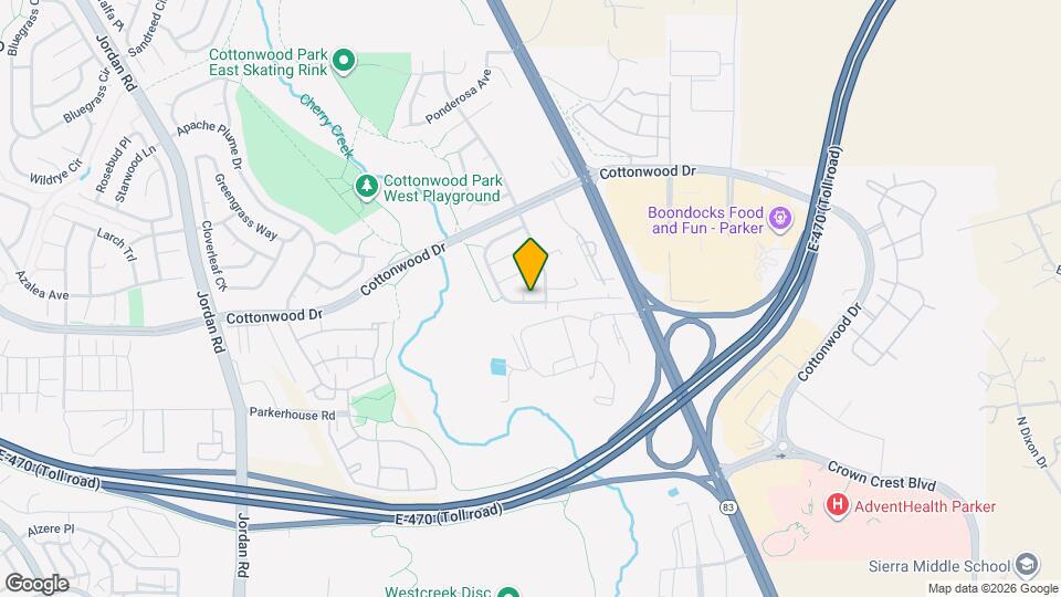 8920 Prickly Pear Ct Map and Location Details