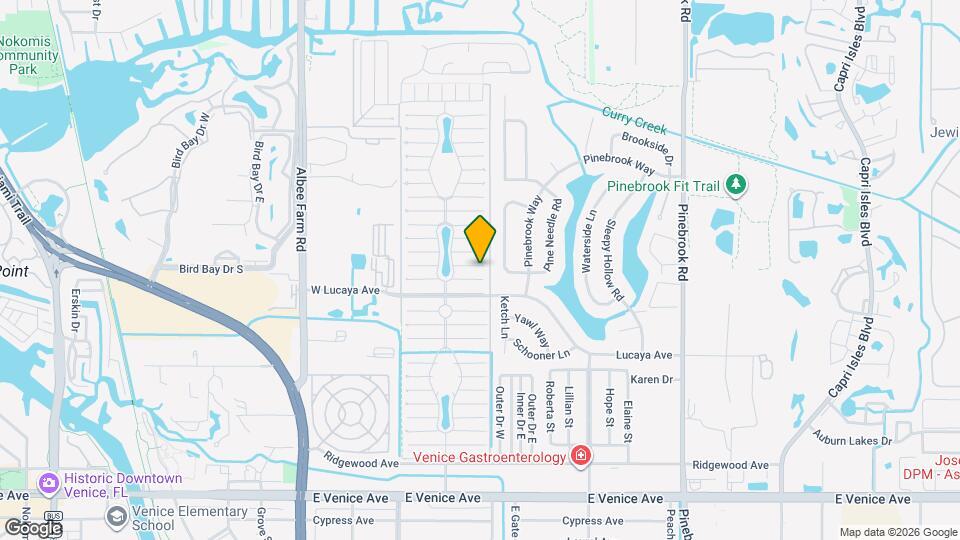 980 E Nogoya Ave Map and Location Details