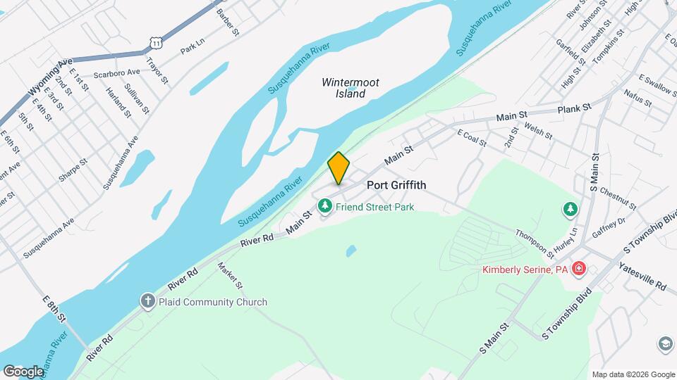 1338 Main St, Unit 1338 Rear Map and Location Details