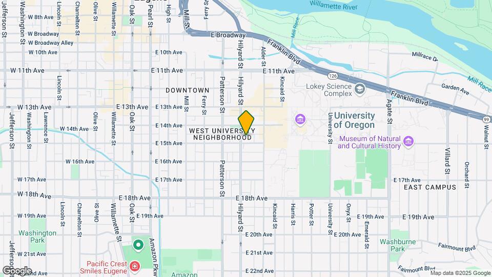 733 E 15th Ave Mapa y Detalles de la Ubicación