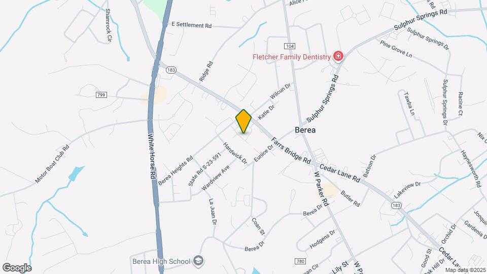 613 Reese Ln Map and Location Details