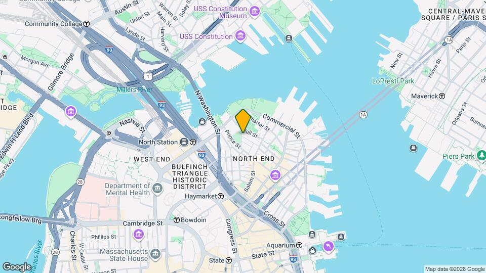 39 Sheafe St, Unit 2 Mapa y Detalles de la Ubicación