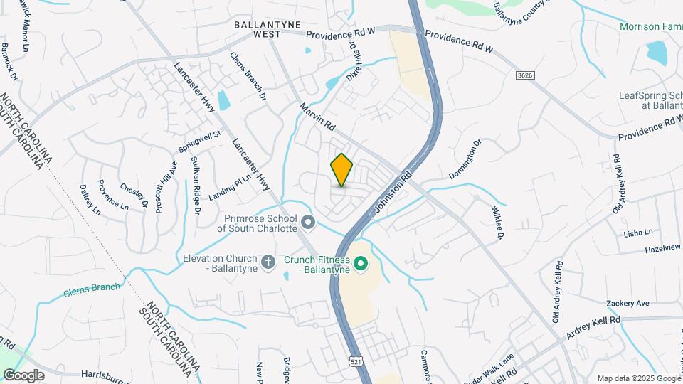 16100 Sunninghill Park Rd Map and Location Details