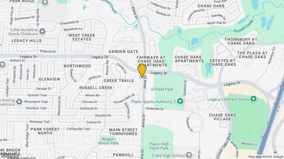 6832 Bellehaven Dr Map and Location Details